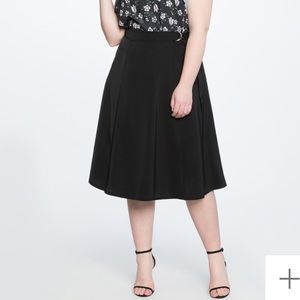 Eloquii midi wrap skirt plus size